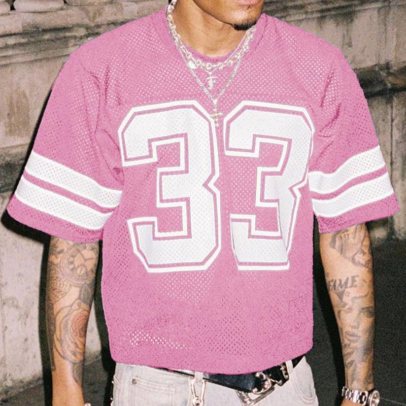 Men's Breathable Mesh Football Jersey