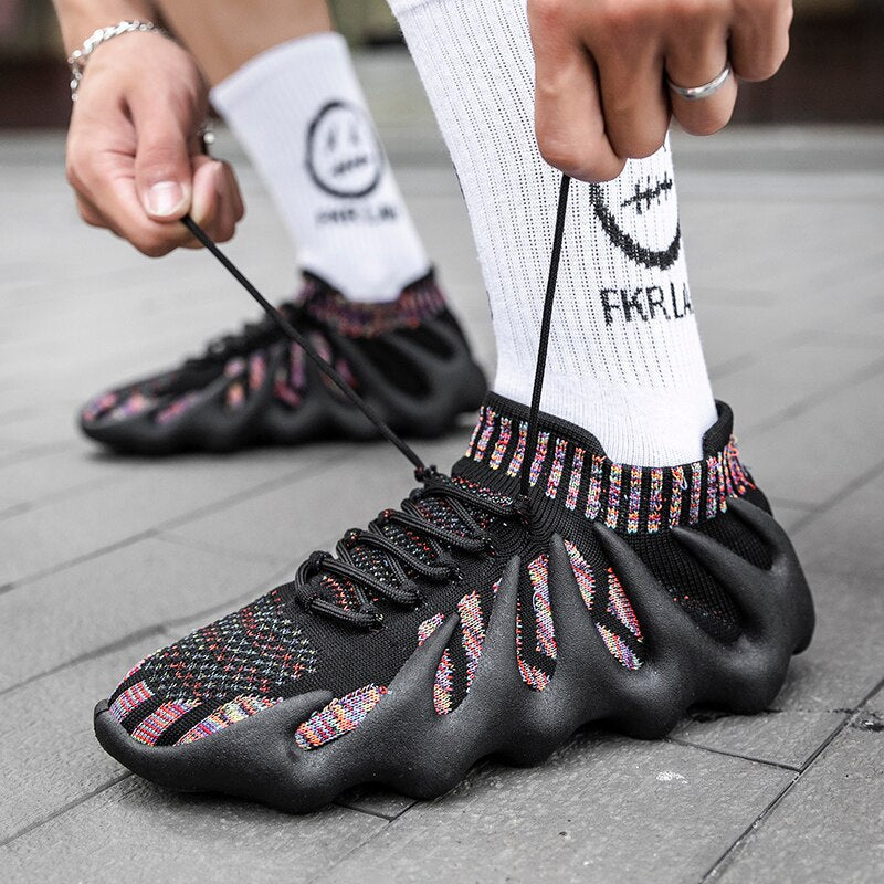 Men's Breathable Sneakers - Lightweight Comfort Shoes