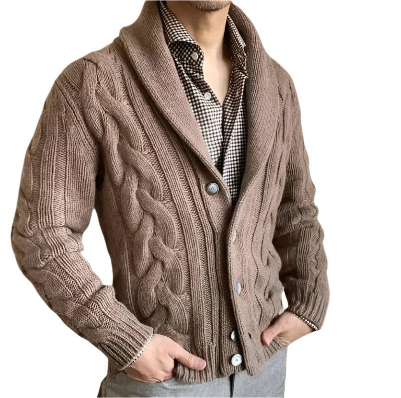 Men's Cardigan Jacket in Multiple Colors