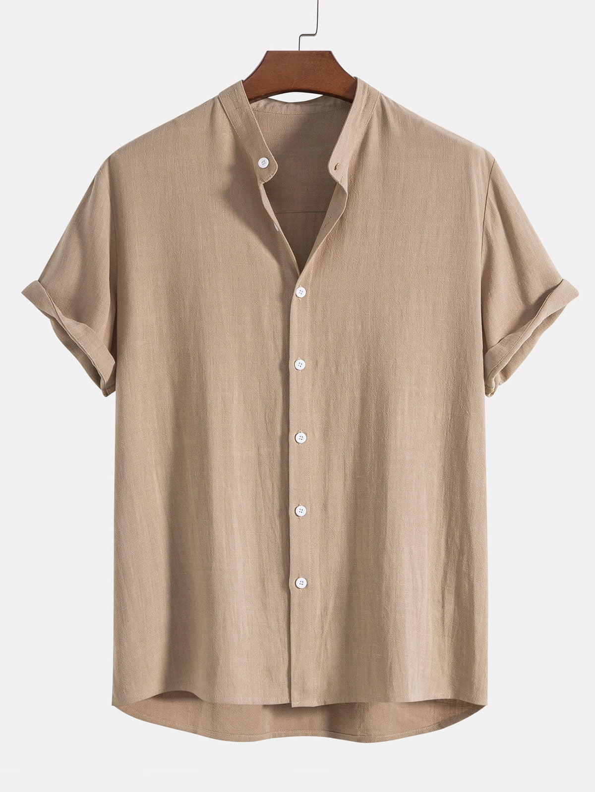 Men's Casual Short-Sleeve Shirt Set