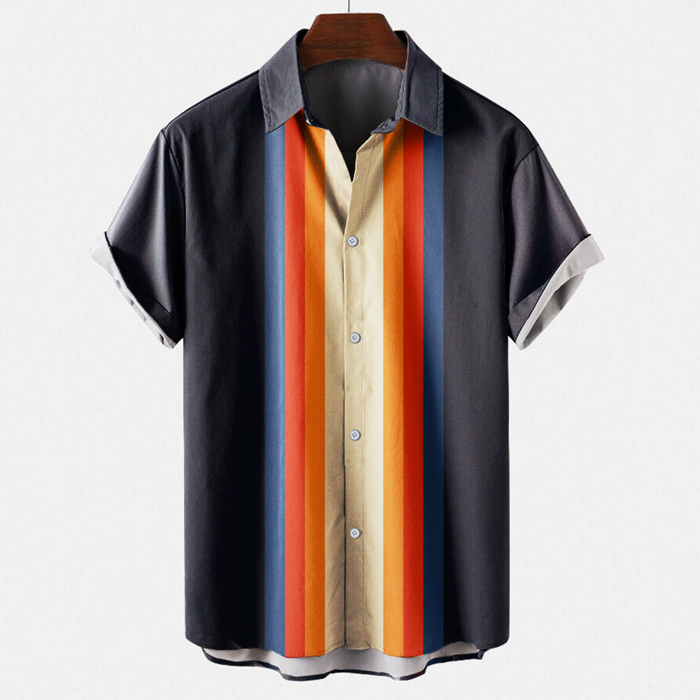 Men's Classic Retro Style Shirt for Versatile Wear