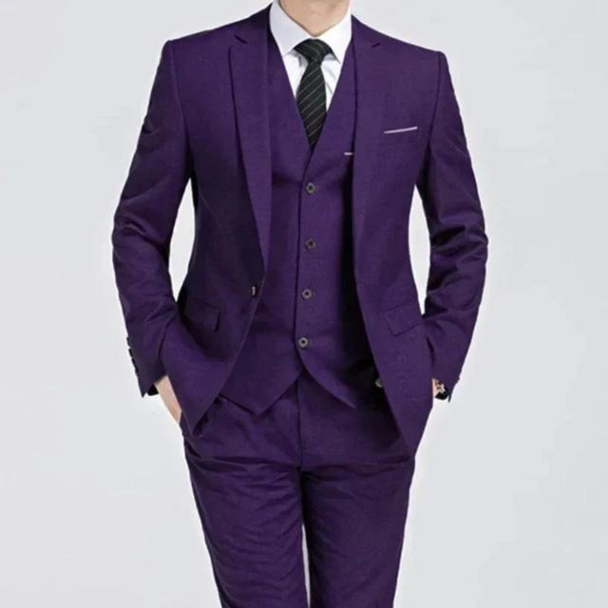 Men's Classic Spring Three-Piece Suit