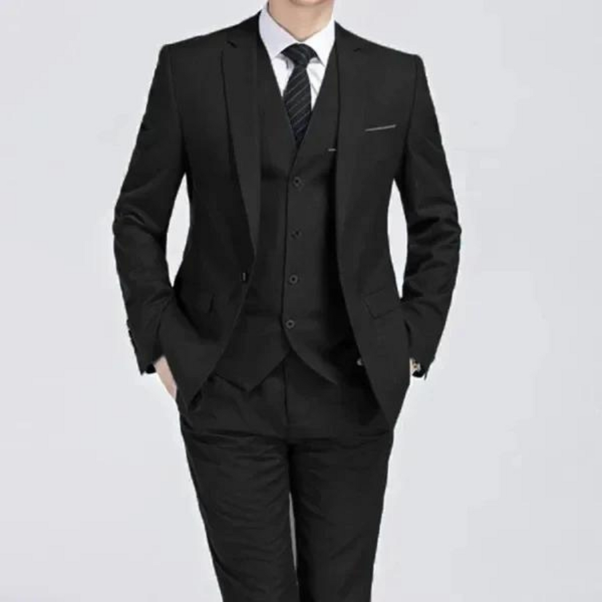 Men's Classic Spring Three-Piece Suit