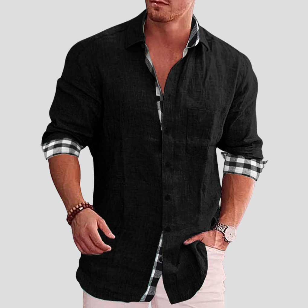 Men's Everyday Shirt with Clean Lines