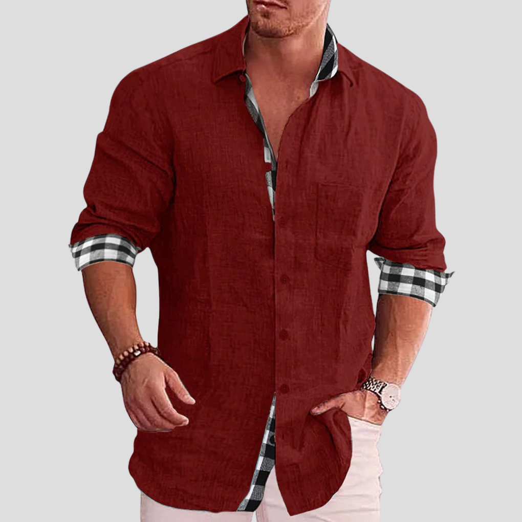 Men's Everyday Shirt with Clean Lines