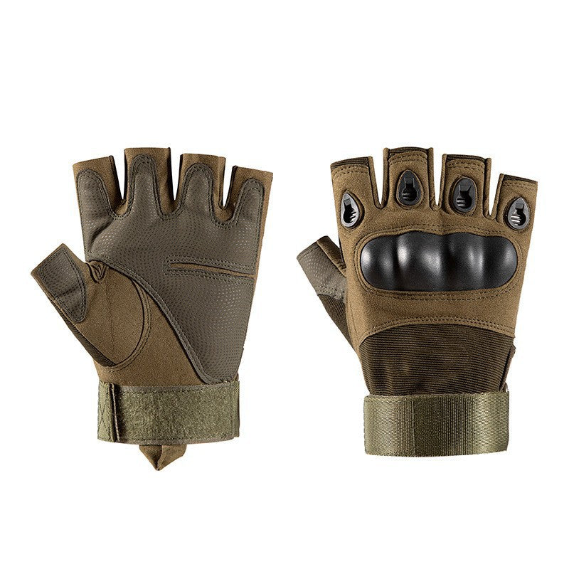 Men's Fitness Gloves with Reinforced Knuckle Protection