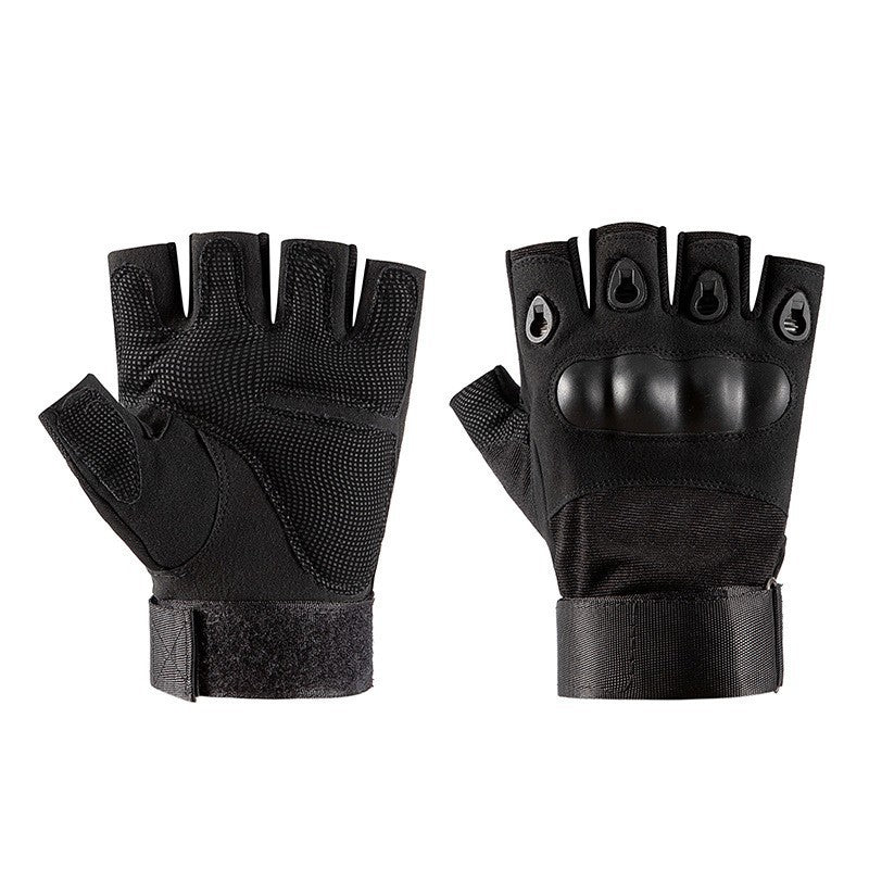 Men's Fitness Gloves with Reinforced Knuckle Protection