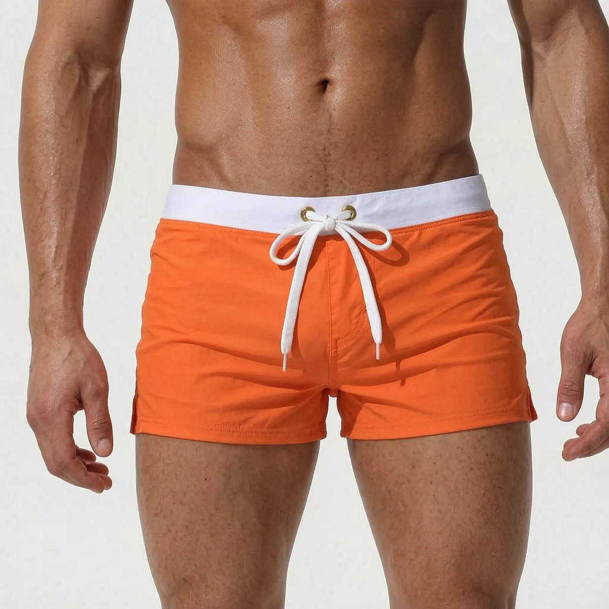Men's Fitted Quick-Dry Swim Trunks