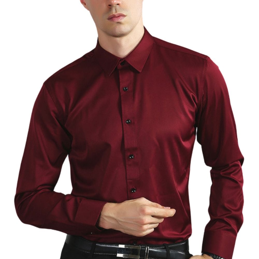 Men's Formal Button-Up Shirt