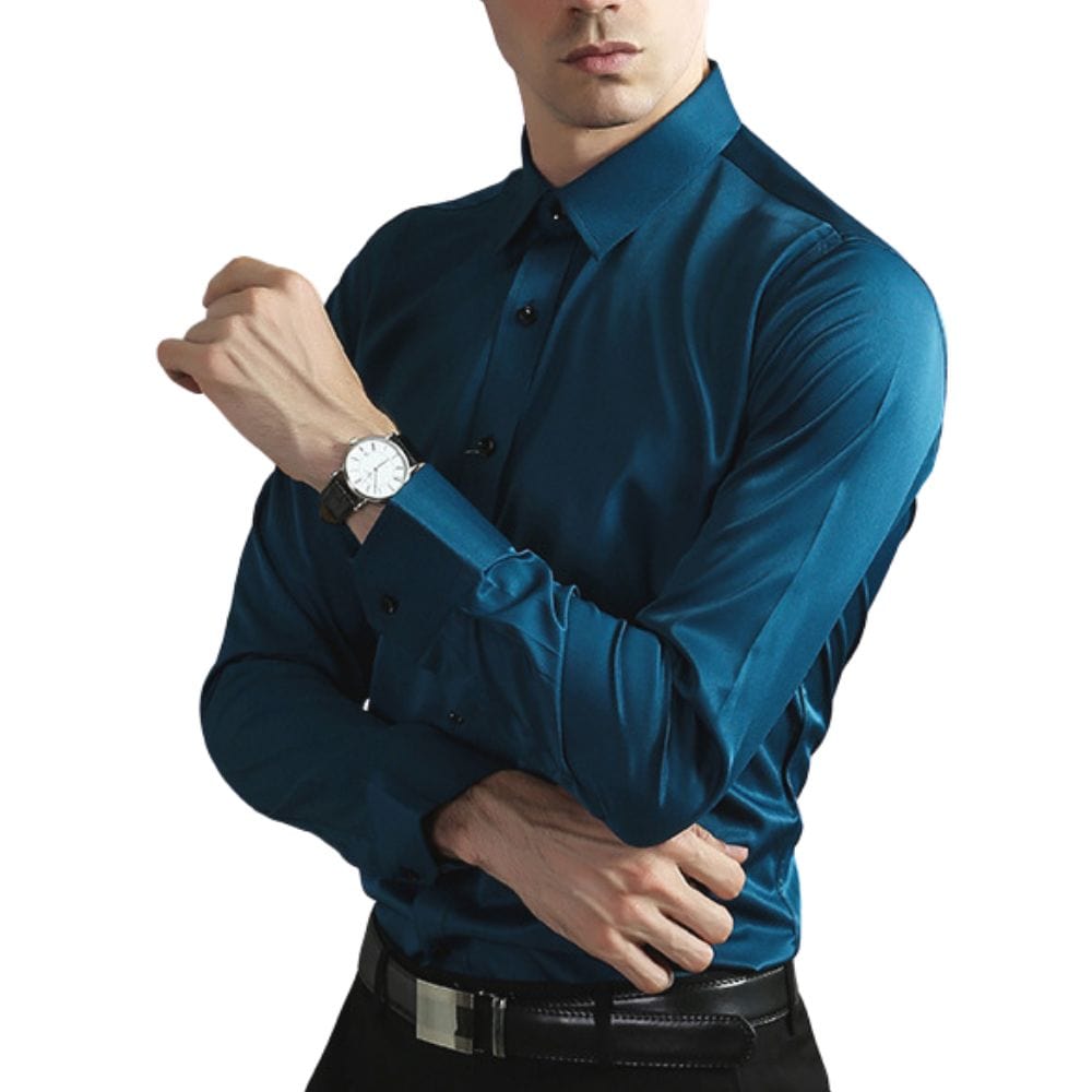 Men's Formal Button-Up Shirt
