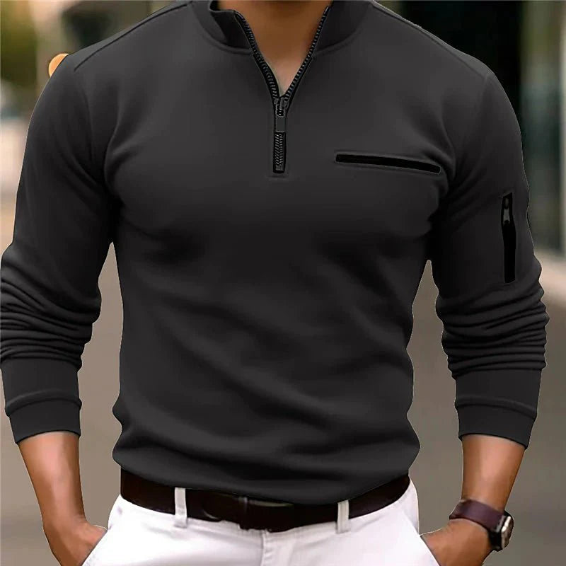 Men's Half-Zip Sweater