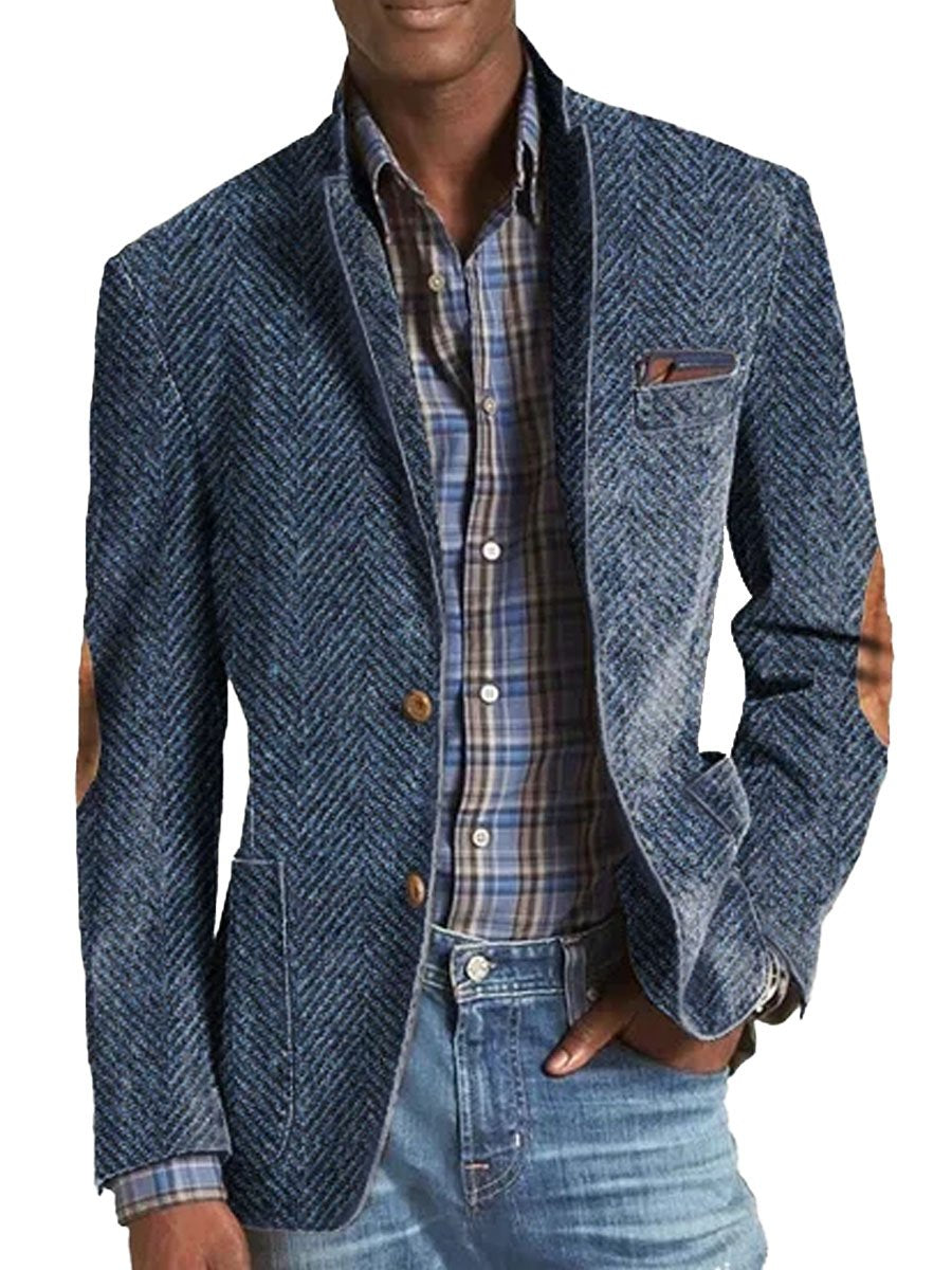 Men's Herringbone Blazer