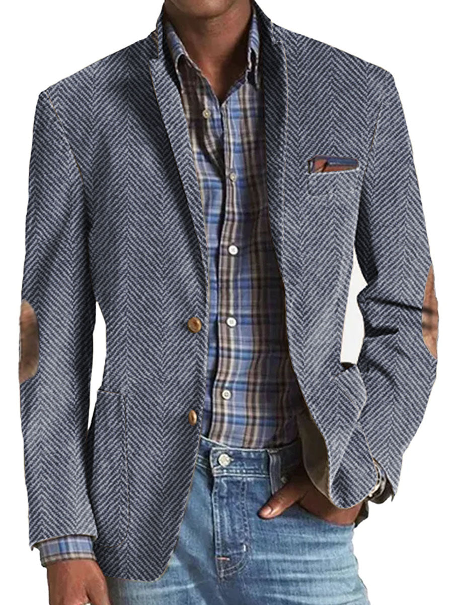 Men's Herringbone Blazer