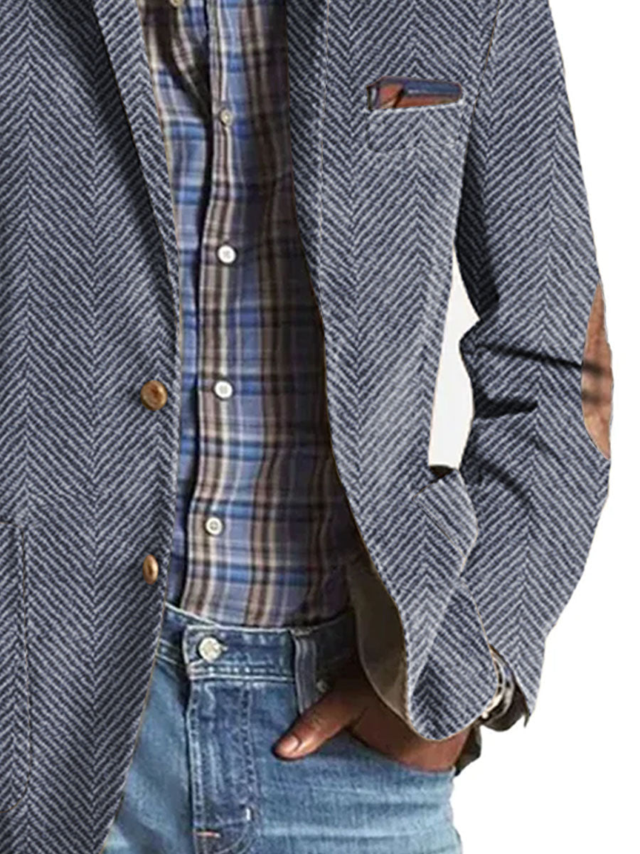Men's Herringbone Blazer