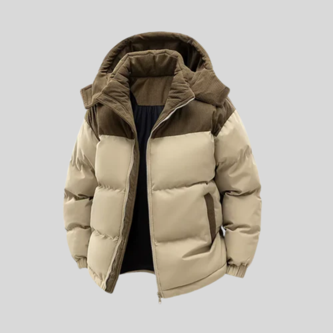Men's Insulated Hooded Winter Jacket