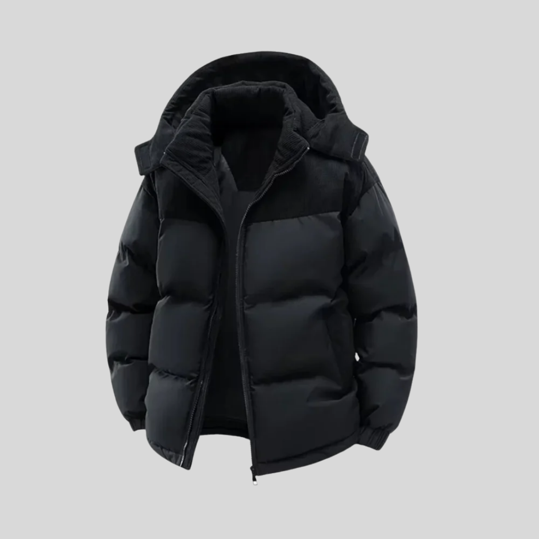 Men's Insulated Hooded Winter Jacket