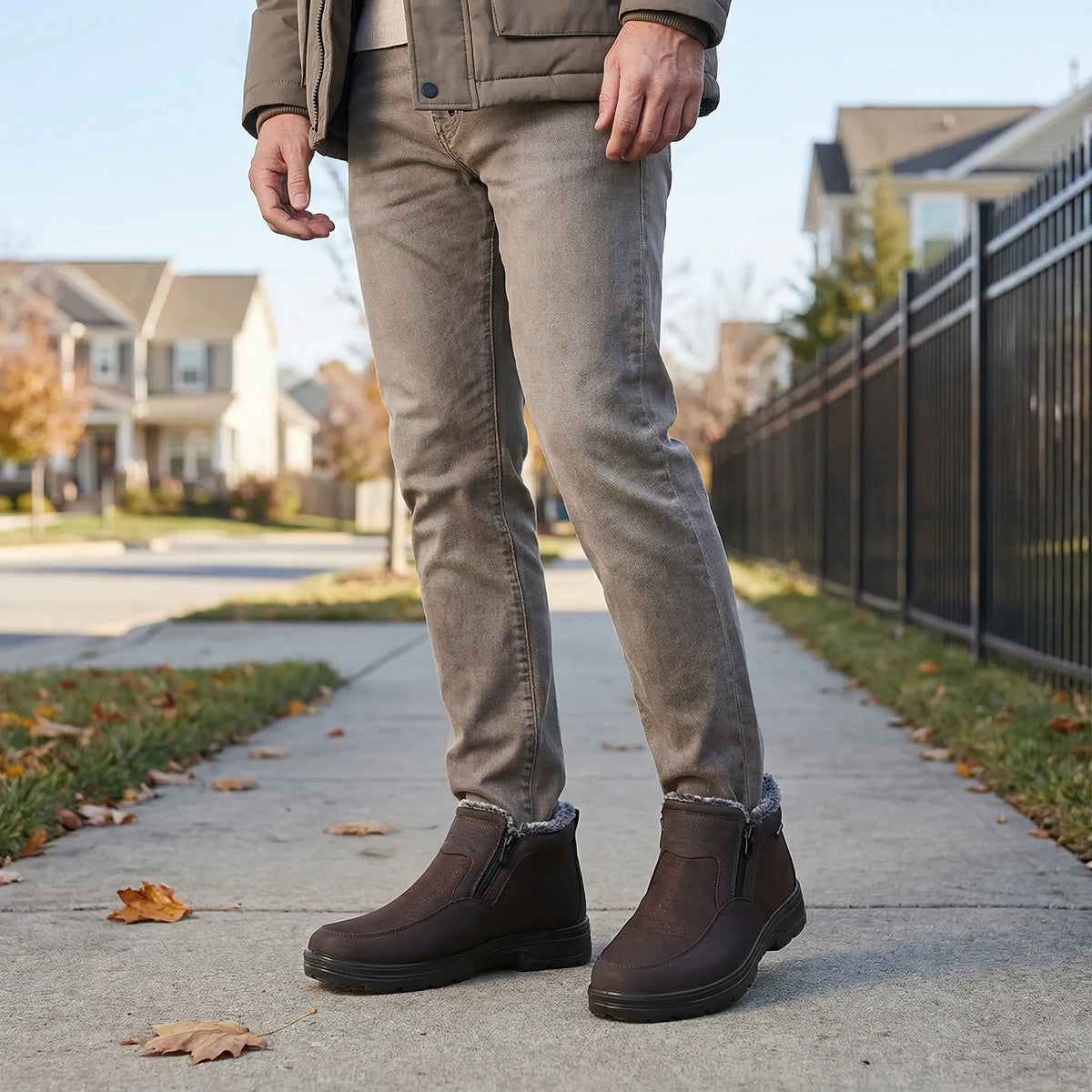 Men's Insulated Orthopedic Winter Boots