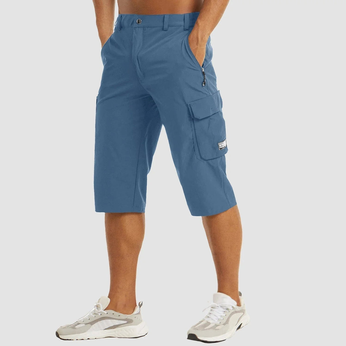 Men's Knee-Length Cargo Shorts