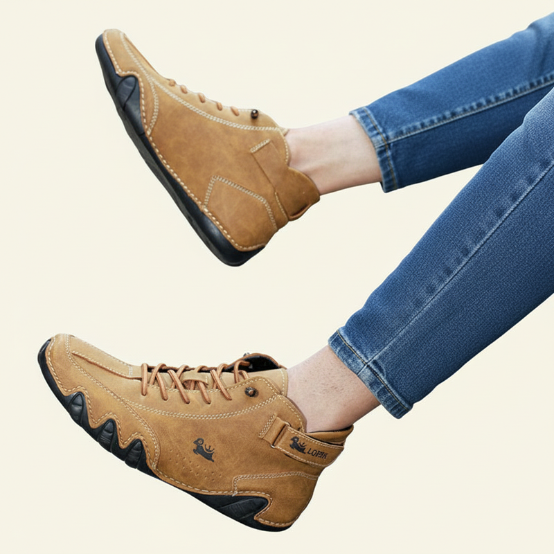 Men's Lace-Up Ankle Boots