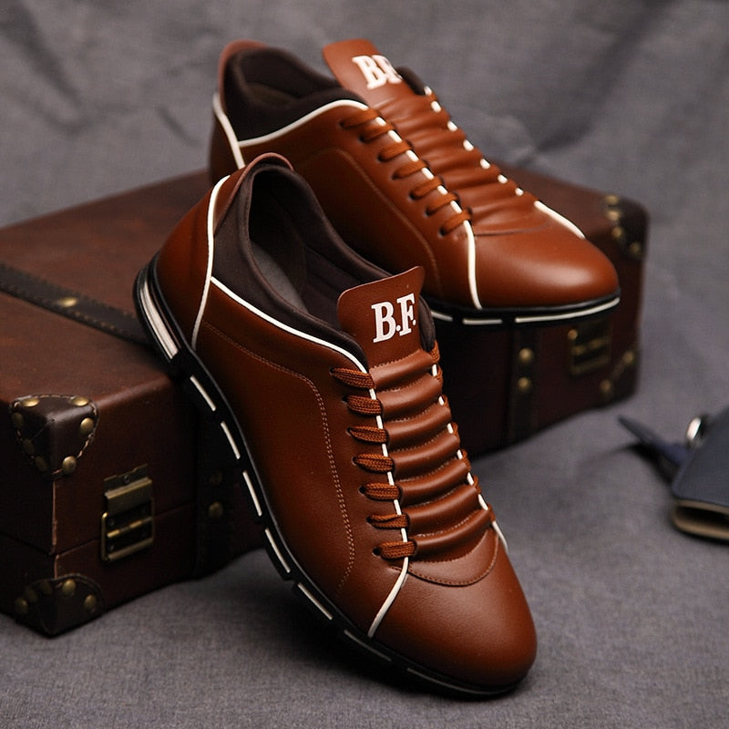 Men's Lace-Up Casual Sneakers