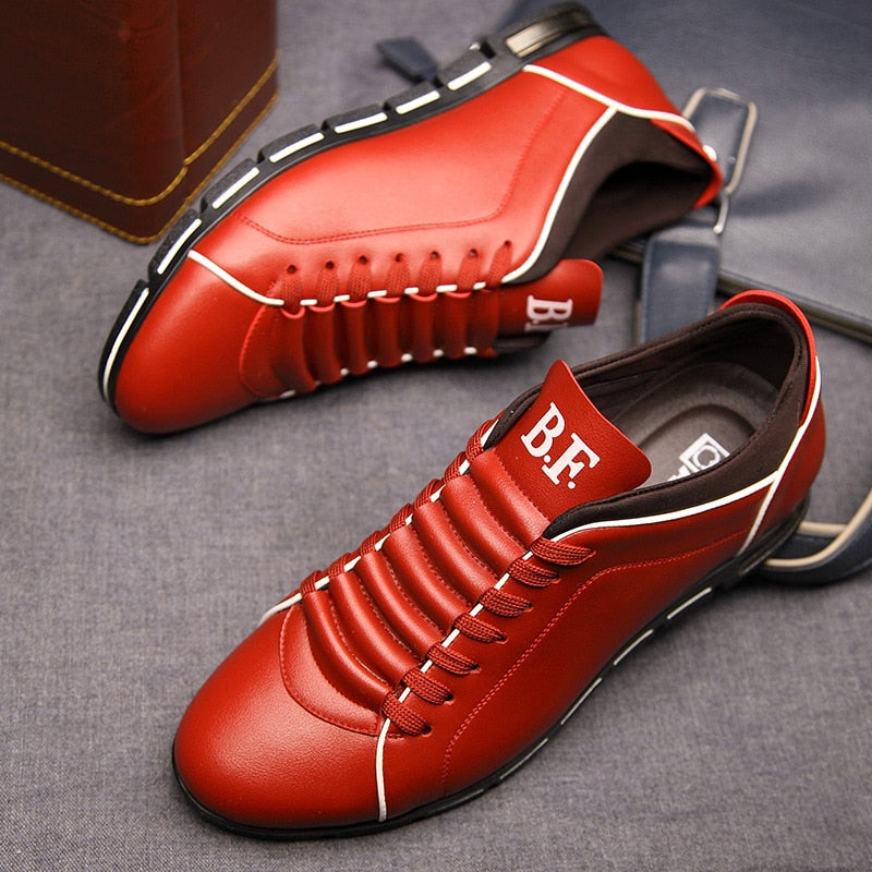 Men's Lace-Up Casual Sneakers