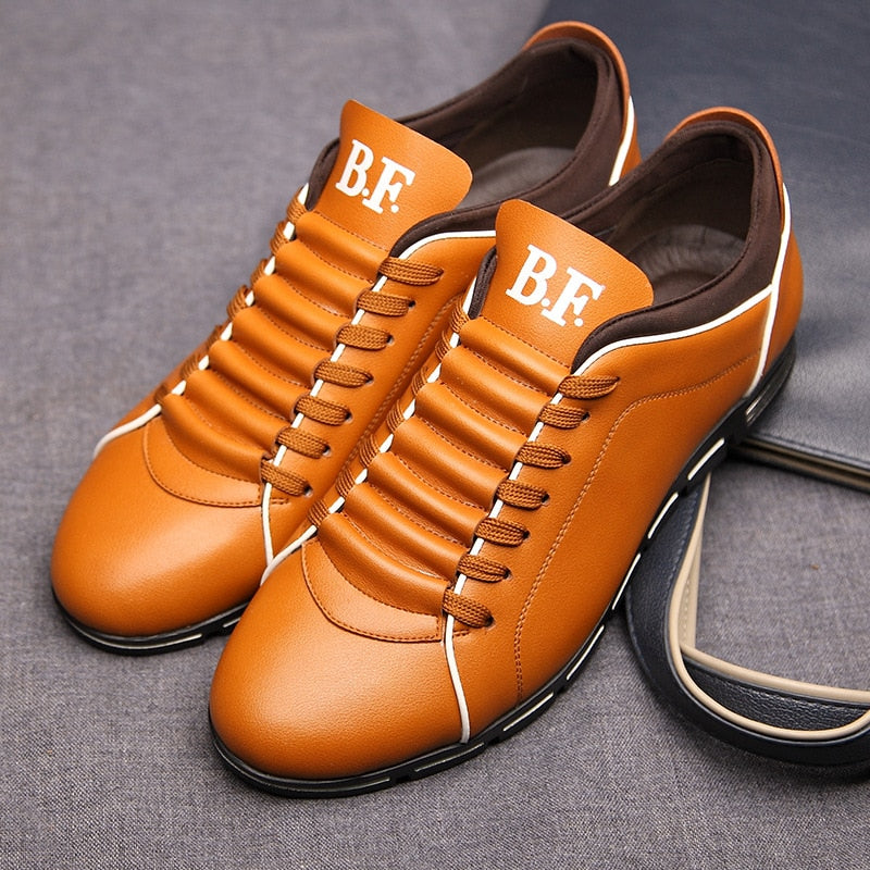 Men's Lace-Up Casual Sneakers