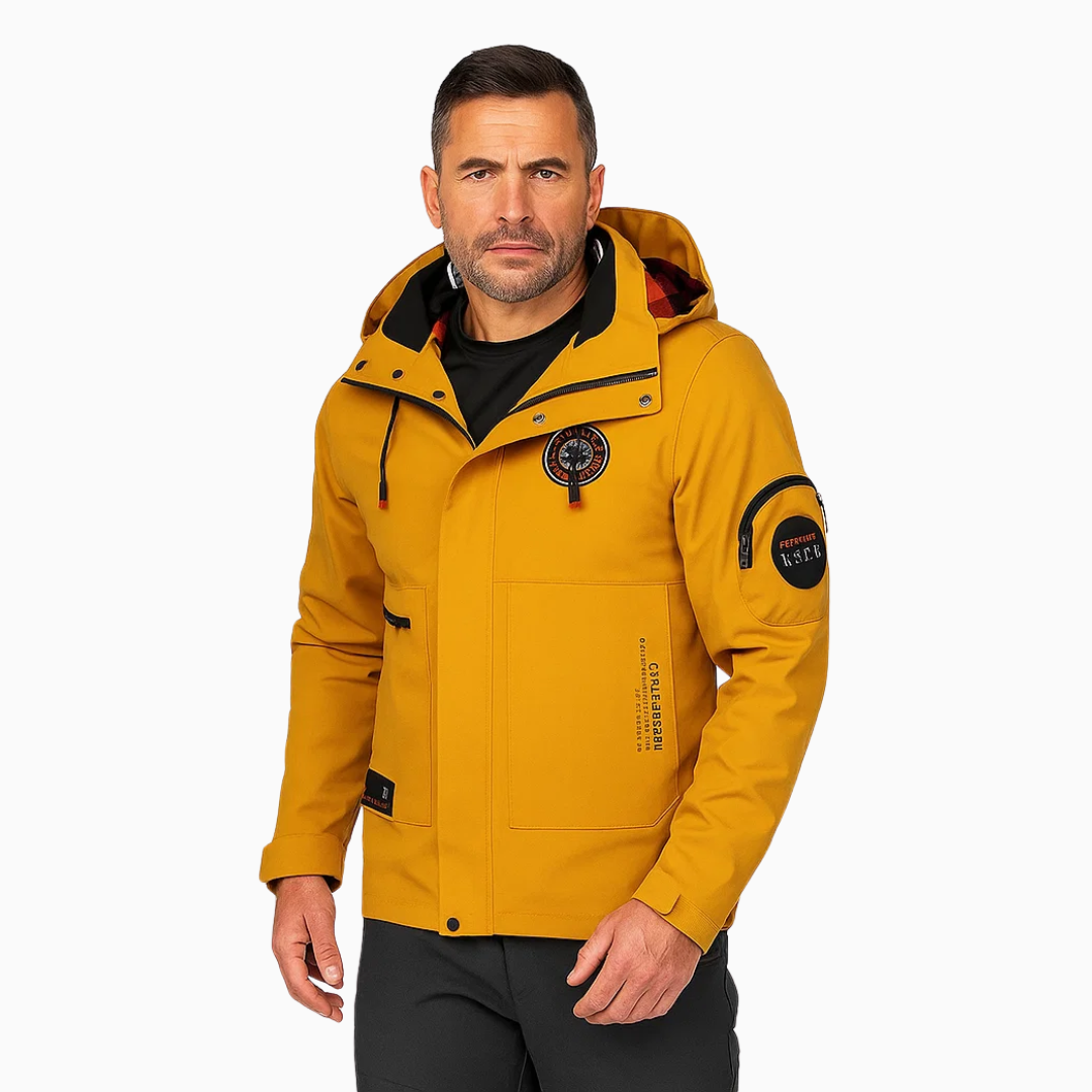 Men's Lightweight Autumn Jacket - Waterproof & Windproof
