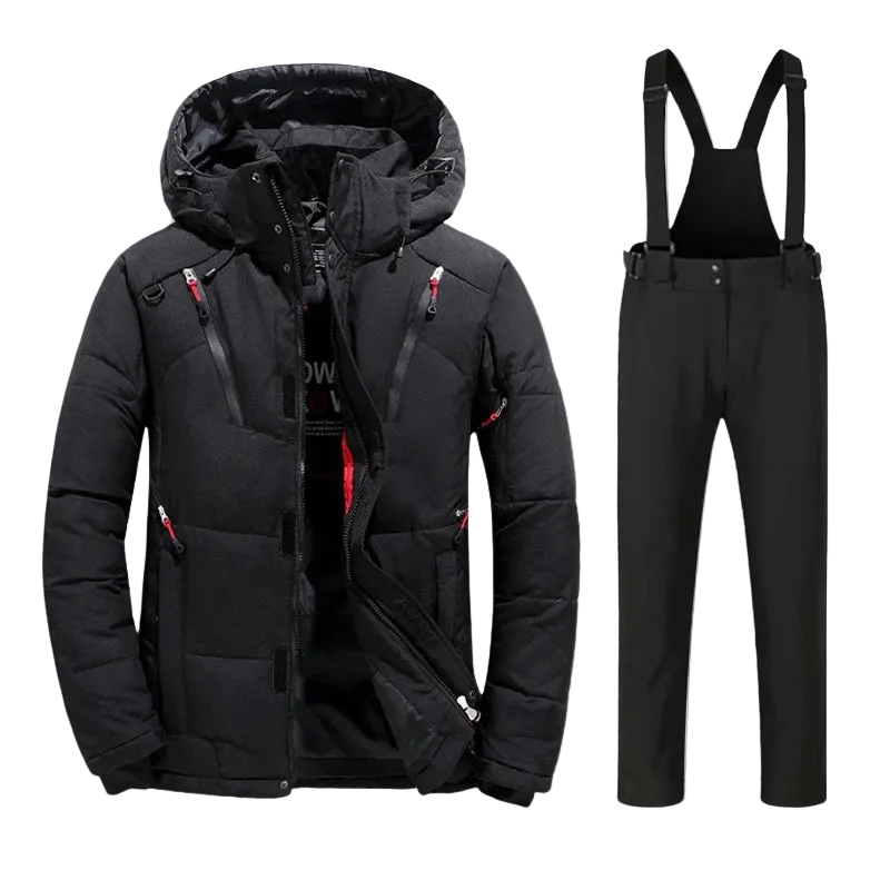 Men's Lined Two-Piece Ski Suit