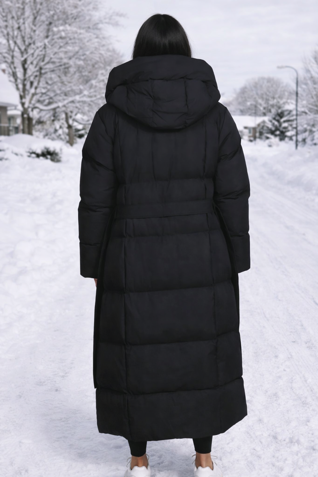 Men's Longline Puffer Coat