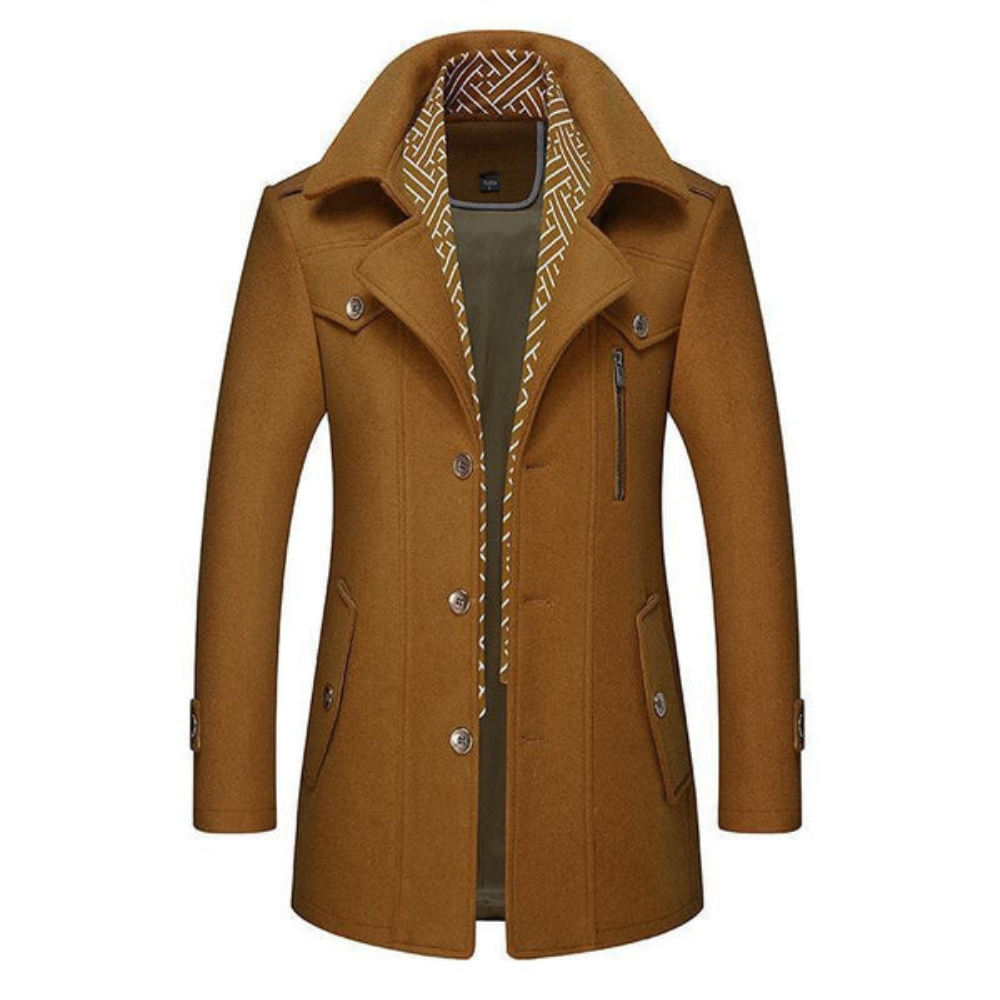 Men's Mid-Length Pea Coat
