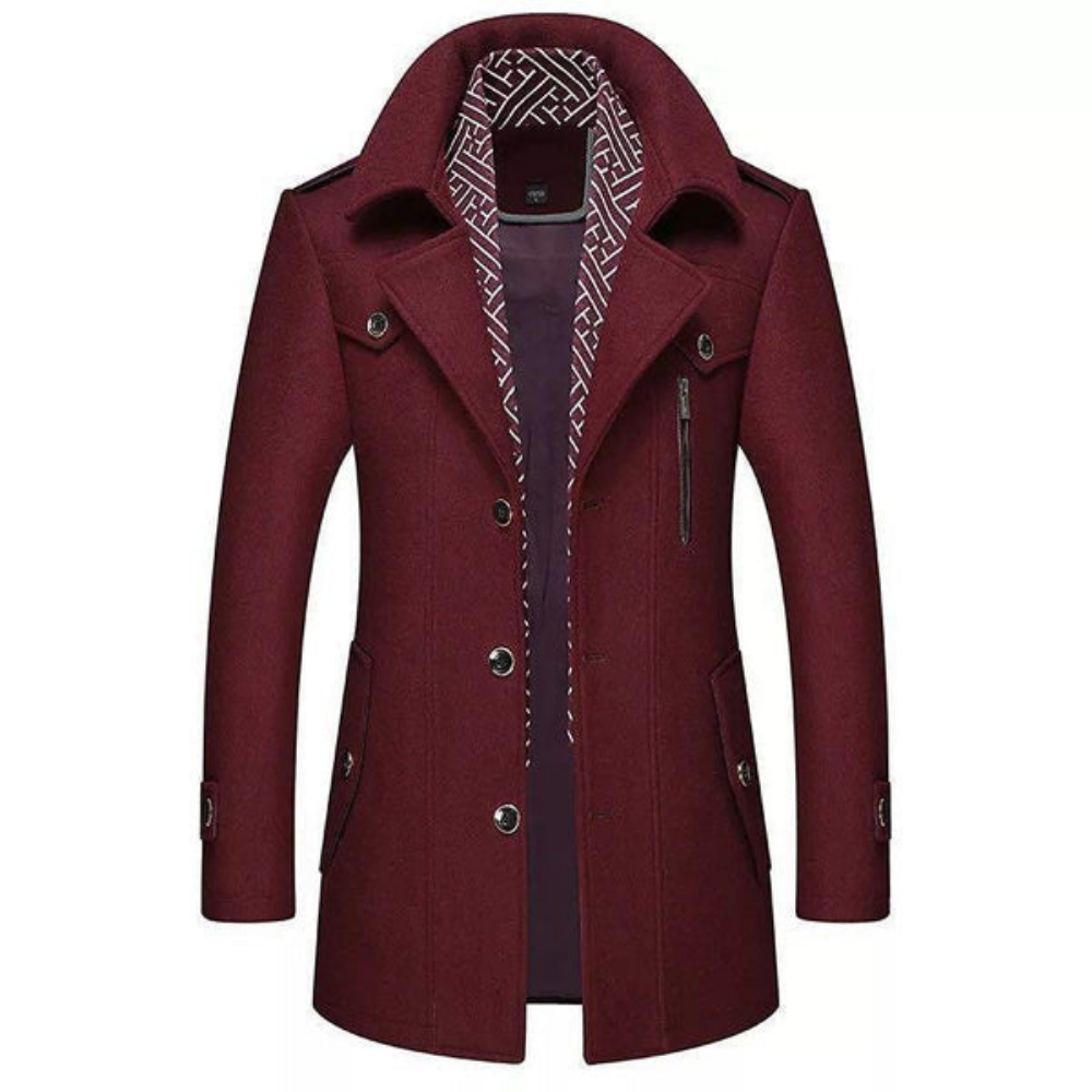 Men's Mid-Length Pea Coat