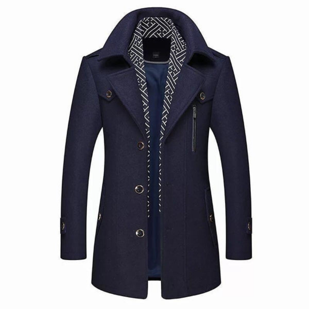 Men's Mid-Length Pea Coat