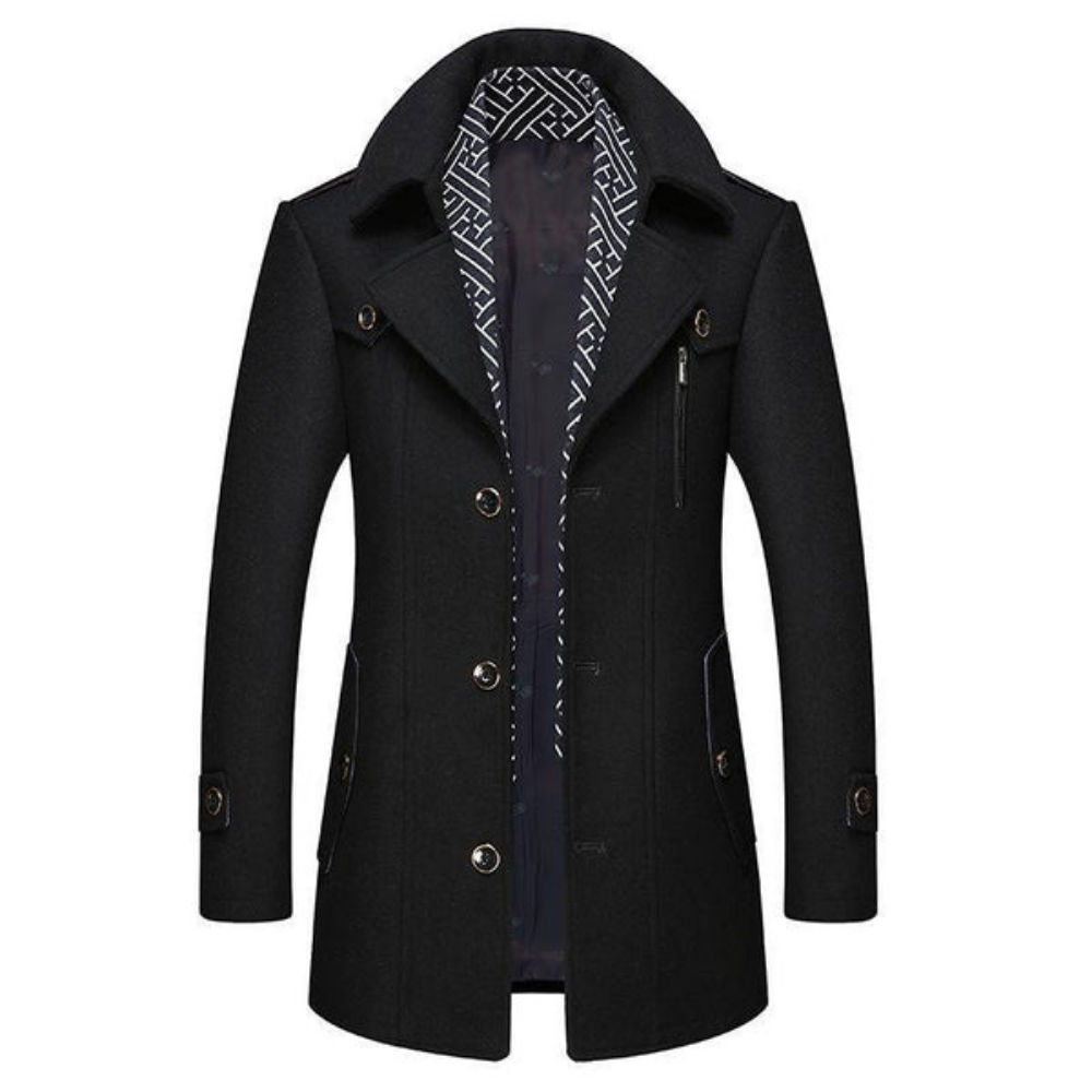 Men's Mid-Length Pea Coat