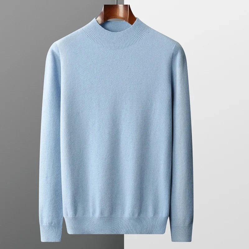 Men's Mock Neck Sweater