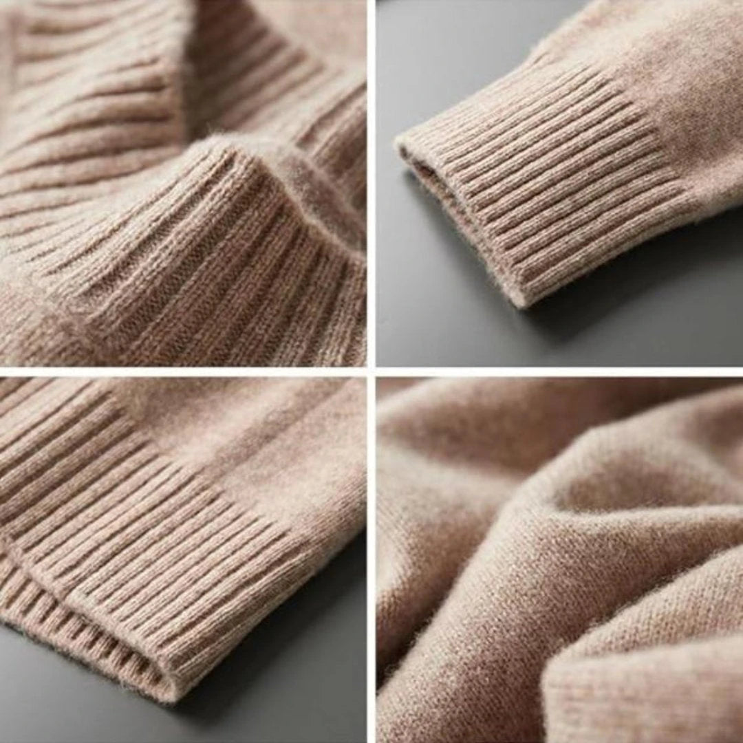 Men's Mock Neck Sweater