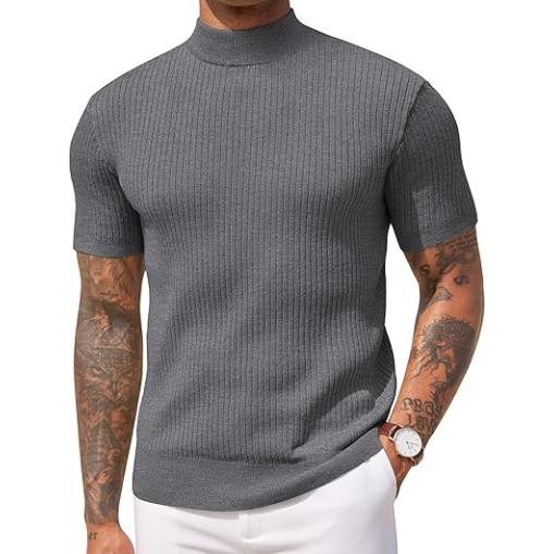 Men's Mock Neck Top