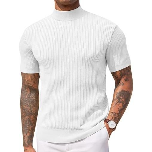 Men's Mock Neck Top