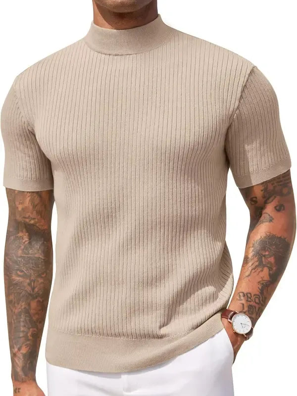Men's Mock Neck Top