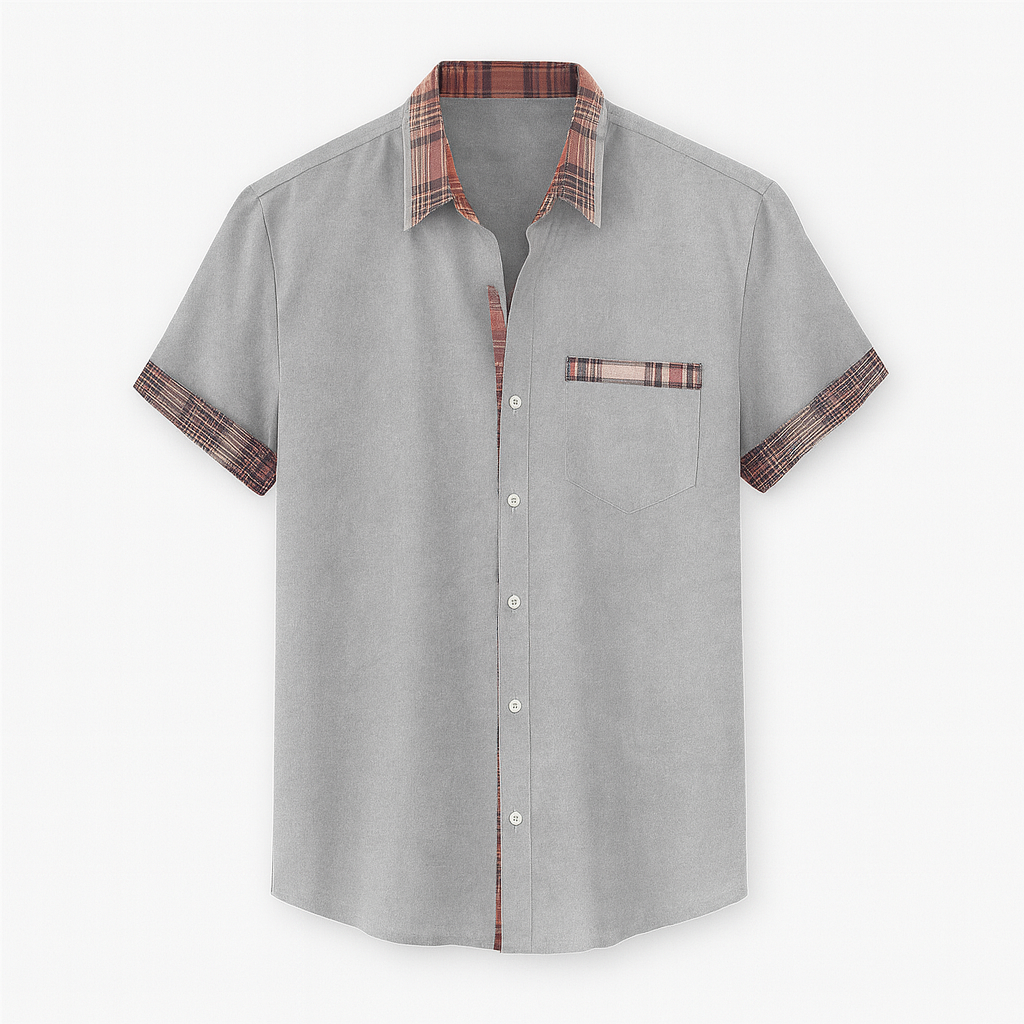Men's Modern Short-Sleeve Shirt