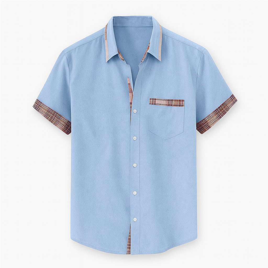 Men's Modern Short-Sleeve Shirt