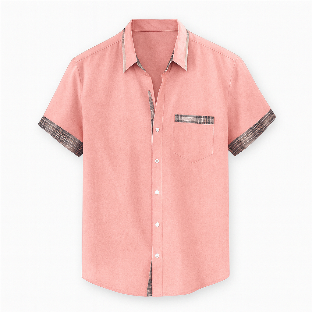 Men's Modern Short-Sleeve Shirt
