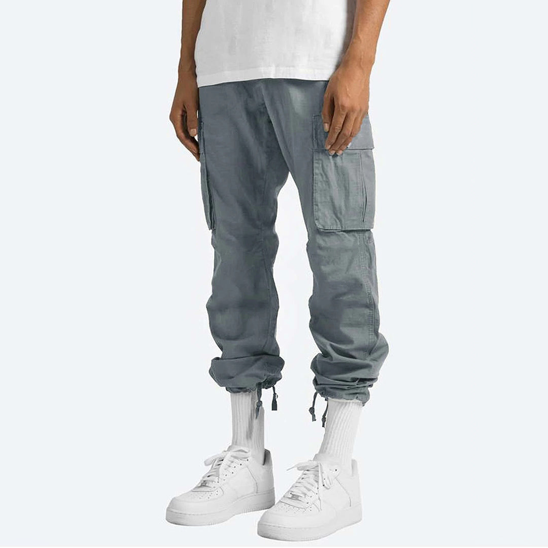 Men's Multi-Pocket Cargo Pants - Comfortable All-Rounder