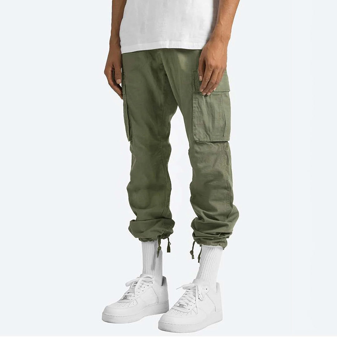 Men's Multi-Pocket Cargo Pants - Comfortable All-Rounder