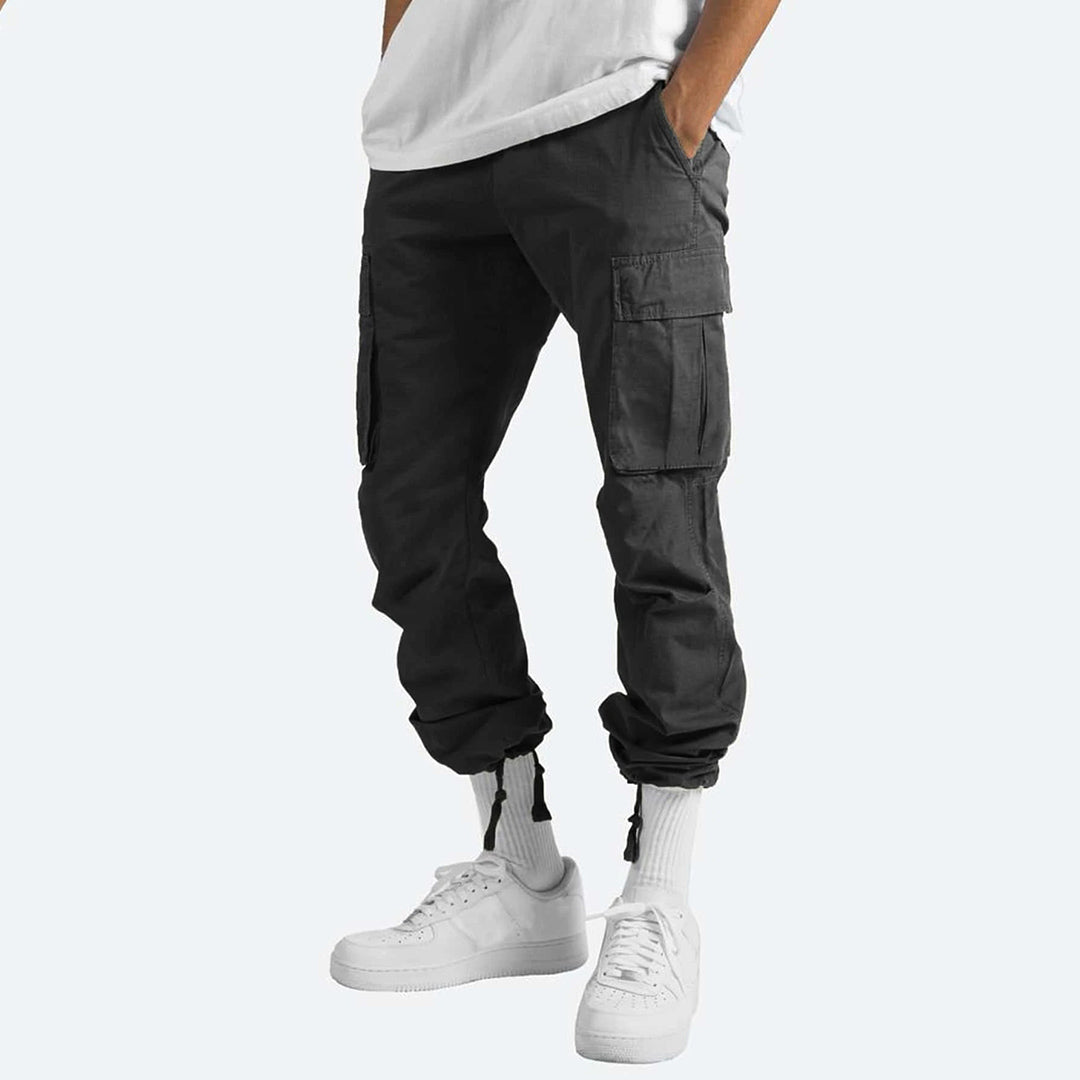 Men's Multi-Pocket Cargo Pants - Comfortable All-Rounder