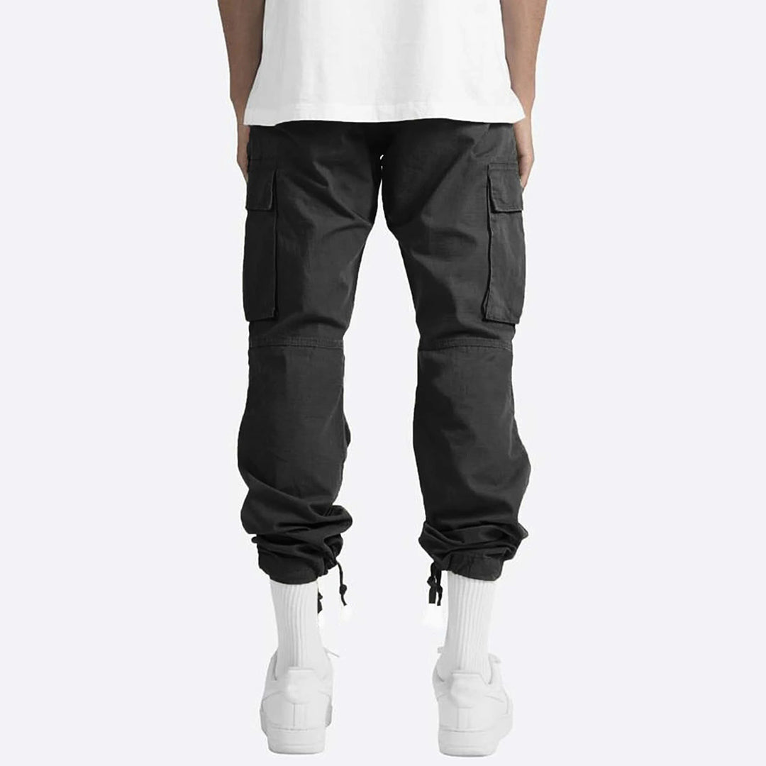 Men's Multi-Pocket Cargo Pants - Comfortable All-Rounder