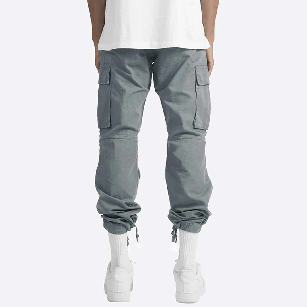 Men's Multi-Pocket Cargo Pants - Comfortable All-Rounder