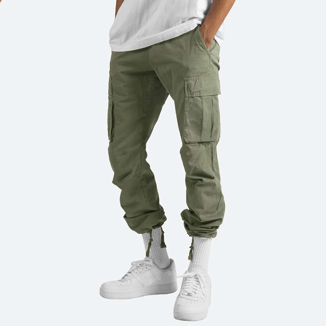Men's Multi-Pocket Cargo Pants - Comfortable All-Rounder