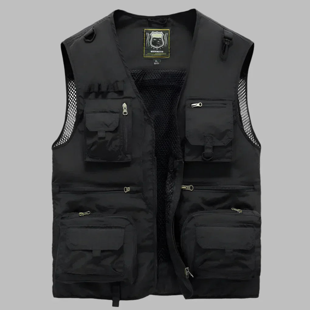 Men's Multi-Pocket Cargo Vest