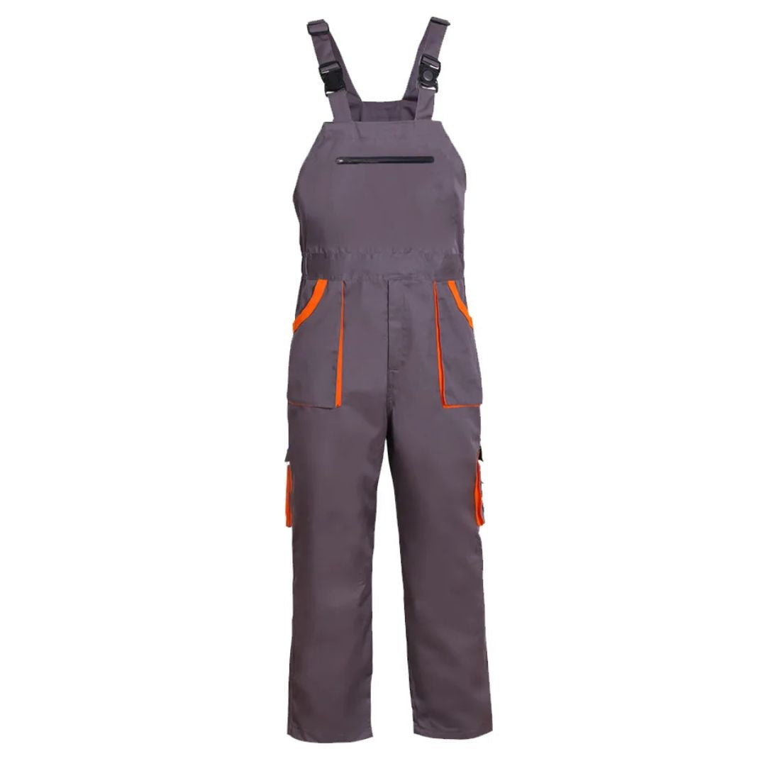 Men's Multi-Pocket Work Bib Overalls for Tough Working Conditions