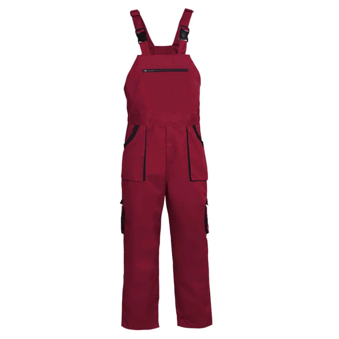 Men's Multi-Pocket Work Bib Overalls for Tough Working Conditions